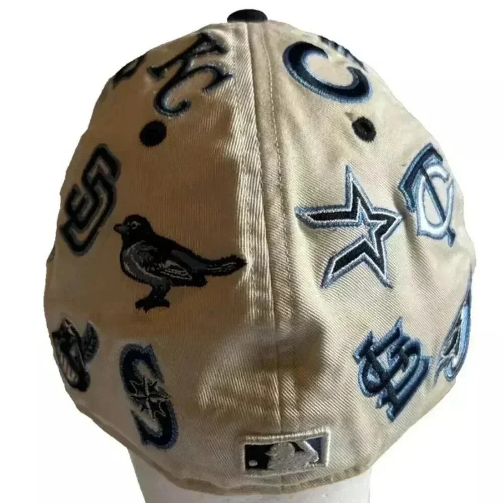 Vintage 59Fifty NEW ERA Official MLB Embroidered Logo Baseball Cap 7 5/8 - Picture 5 of 11